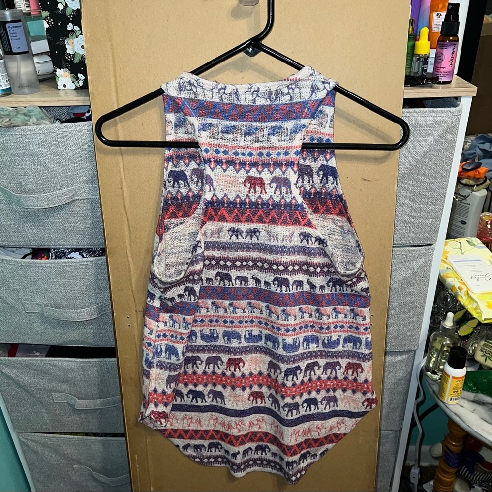 Ginger G Elephant Boho Tank Top - Picture 4 of 4